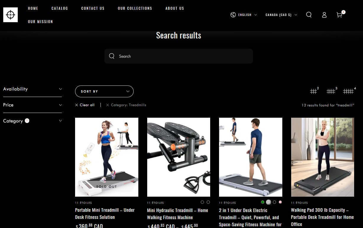 Check out the office treadmills now at 11 Étoiles!