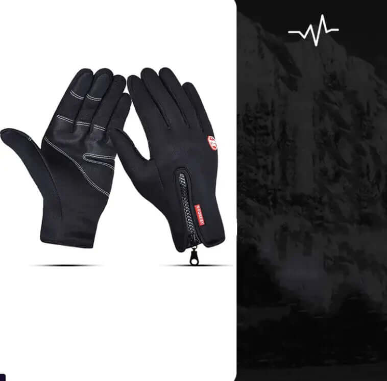 Guantes de vellón polar a prueba de viento