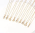 Diamond Necklace With English Letters - 11 Étoiles