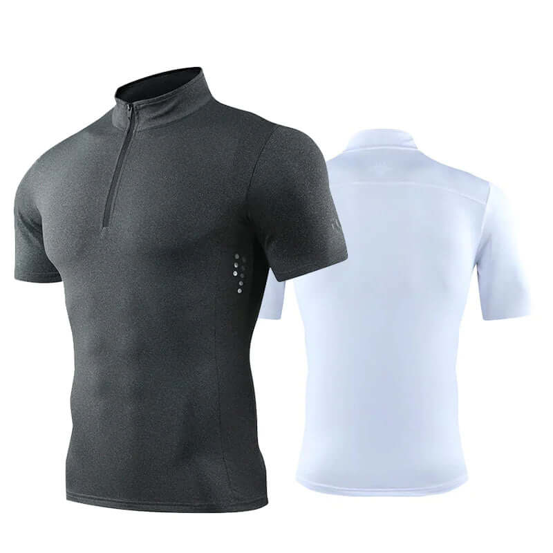 T-shirt de fitness à manches longues pour homme
