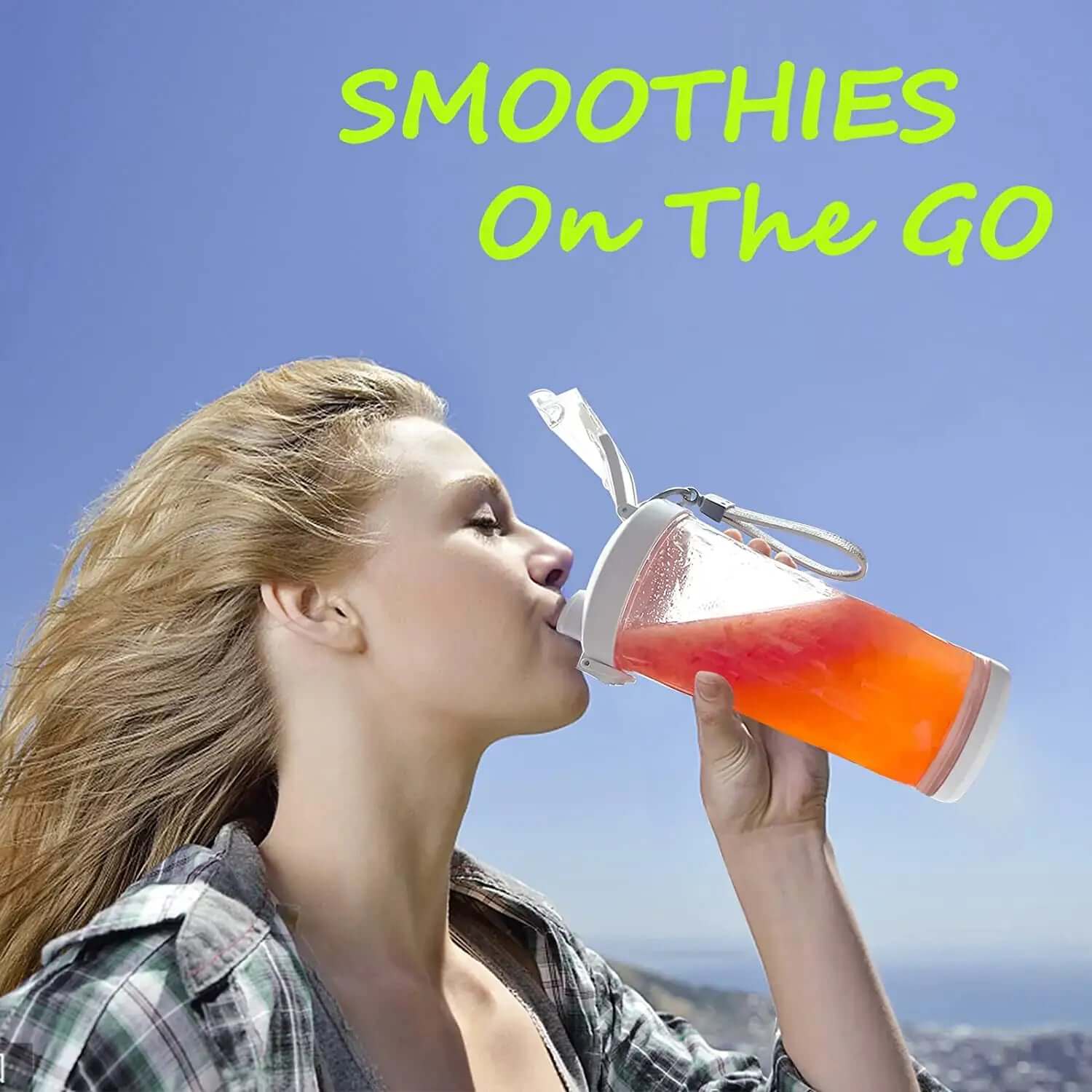 Electric Juicer Fruit Mixers – Compact and Portable for Home or Travel