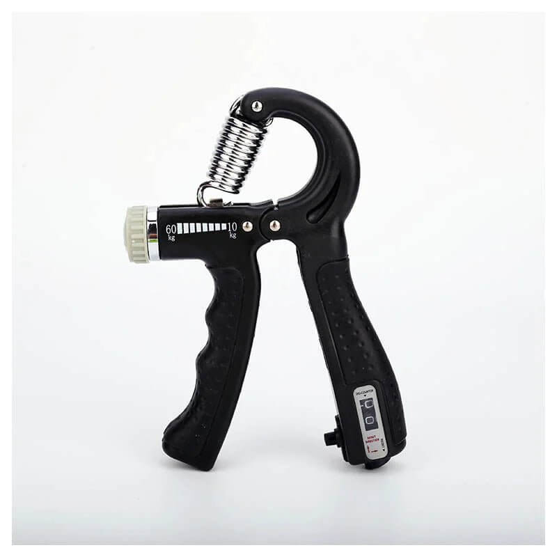 The Adjustable Hand Grip Strength Trainer with Finger Exerciser is a versatile tool for building hand, wrist, and finger strength. Ideal for athletes, musicians, and those recovering from injury, this trainer features an adjustable resistance level to match your fitness goals. The included finger exerciser targets individual finger strength and flexibility, making it perfect for improving dexterity and grip power.