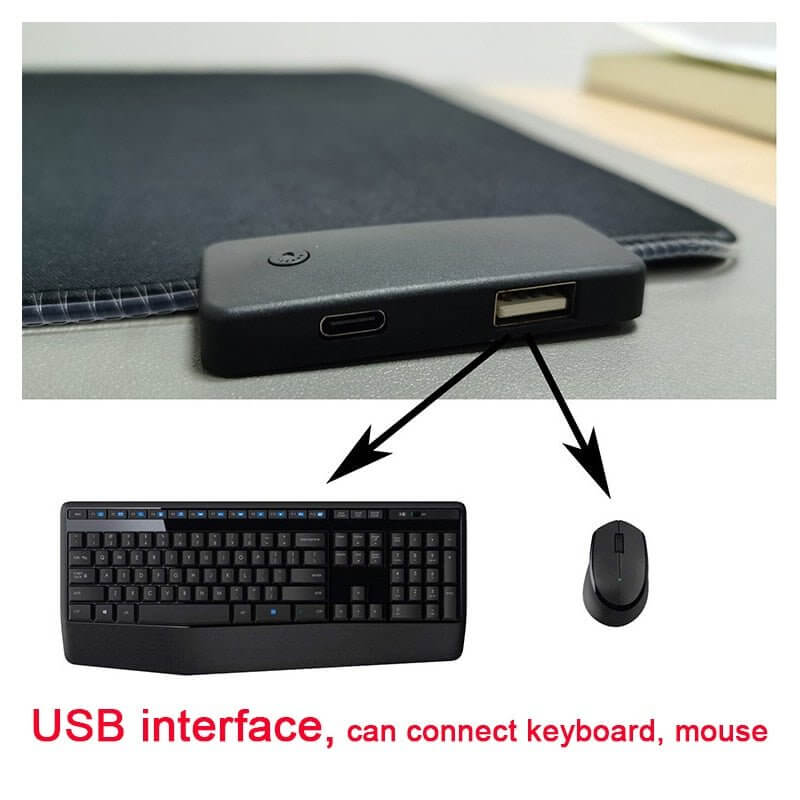 RGB Mouse Pad with Cable - 11 Étoiles