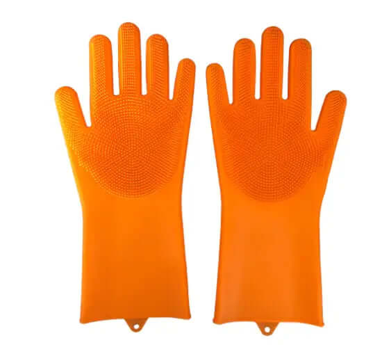 Silicone Dish Scrubber Pair
