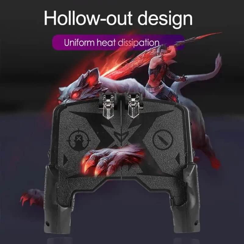 Déclencheur de manette de jeu mobile