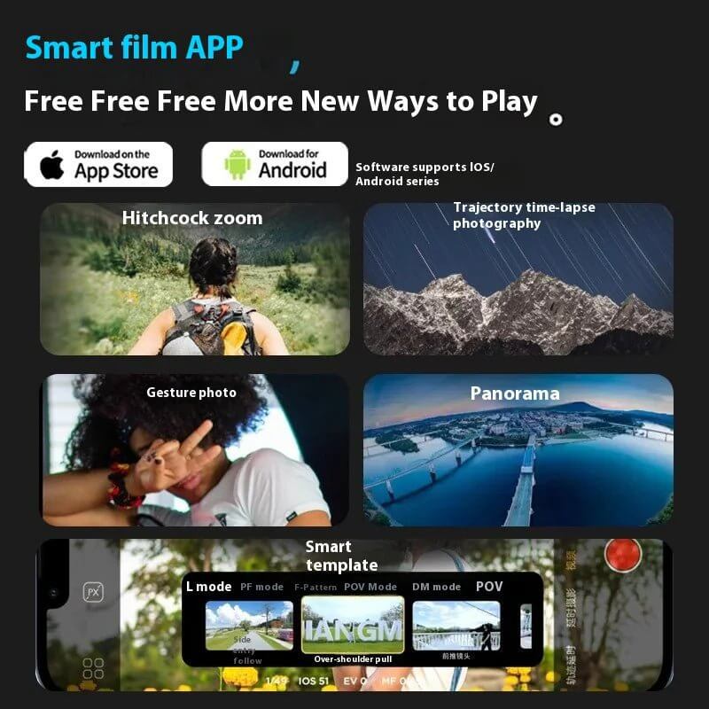 The 3-Axis Smartphone Gimbal is a powerful stabilization tool designed to elevate your mobile photography and videography. With advanced 3-axis stabilization technology, it ensures smooth, shake-free footage, even during dynamic movement. Compatible with most smartphones, this gimbal offers features like object tracking, panorama mode, and time-lapse capabilities for creative shooting.