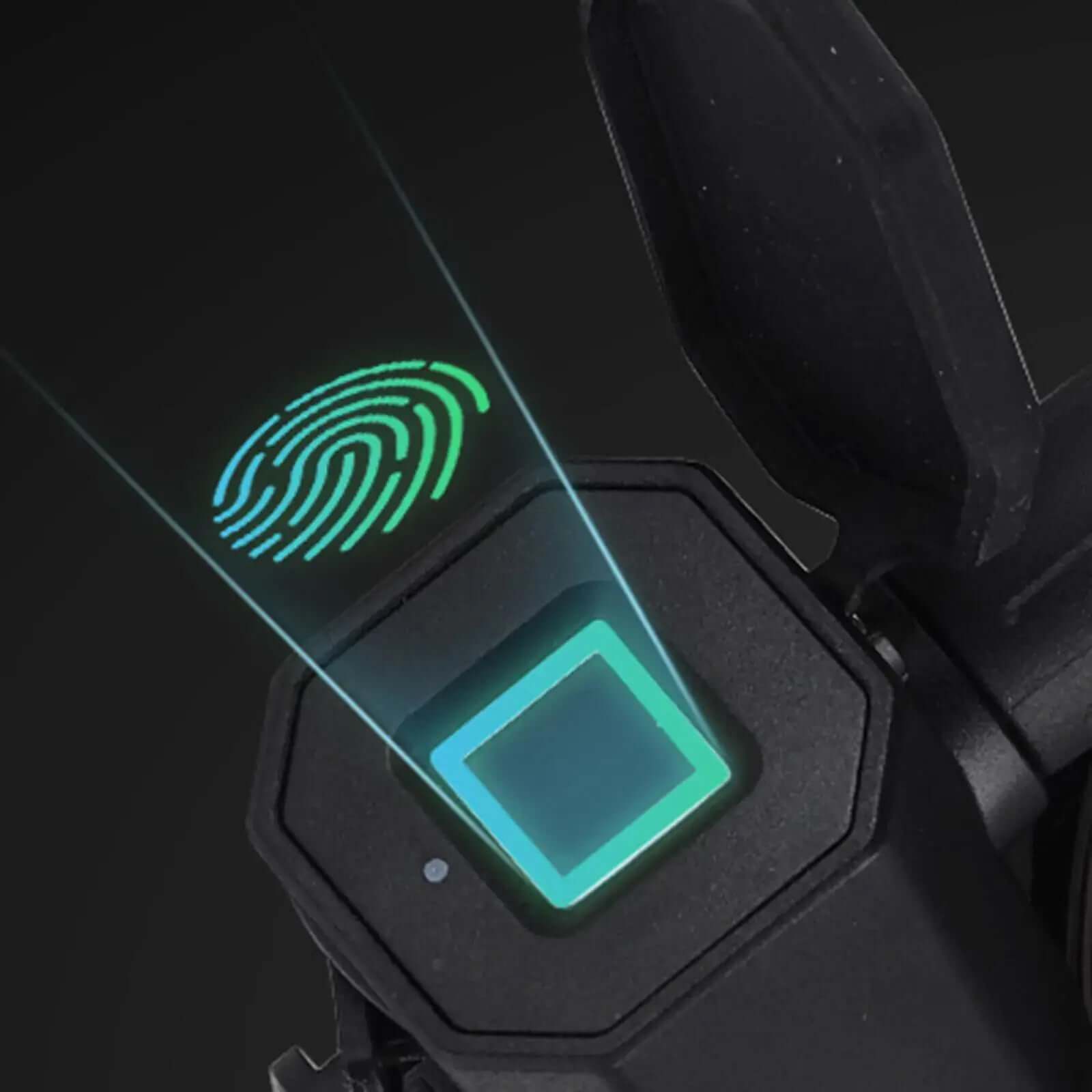 Antivol de vélo à empreinte digitale