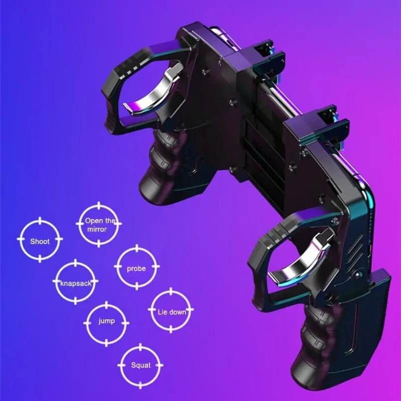 Déclencheur de manette de jeu mobile