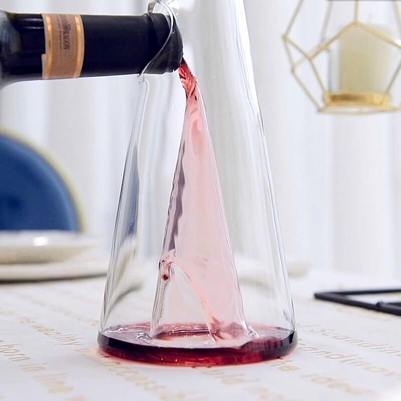 Transparent Wine Decanter - 11 Étoiles