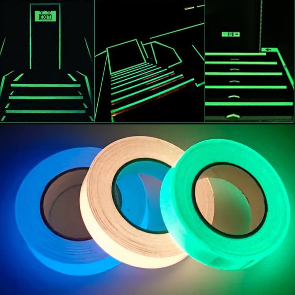 Glow In The Dark Sticker Tape - 11 Étoiles