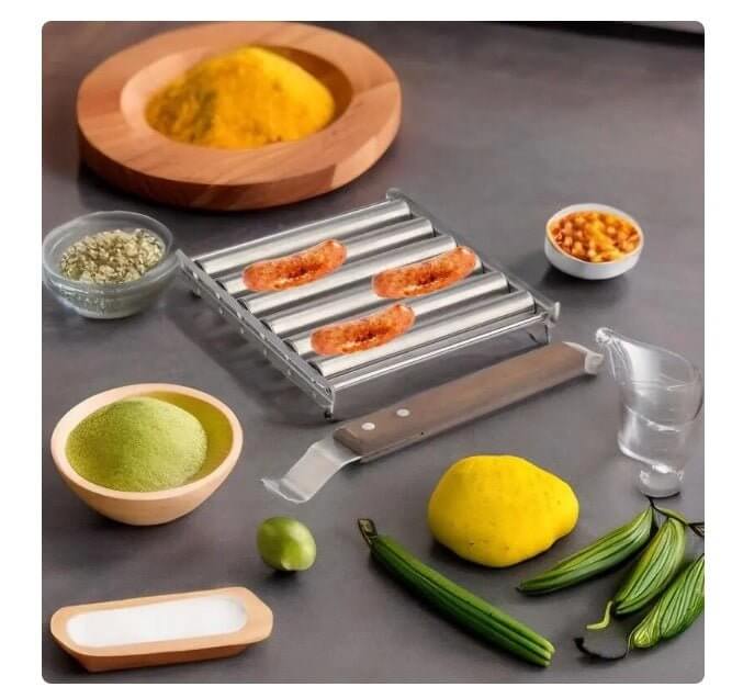 Stainless Steel Hot Dog Roller - 11 Étoiles