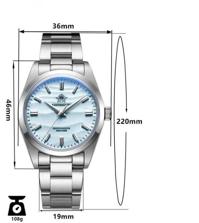Steel Time Niche Quartz Watch - 11 Étoiles