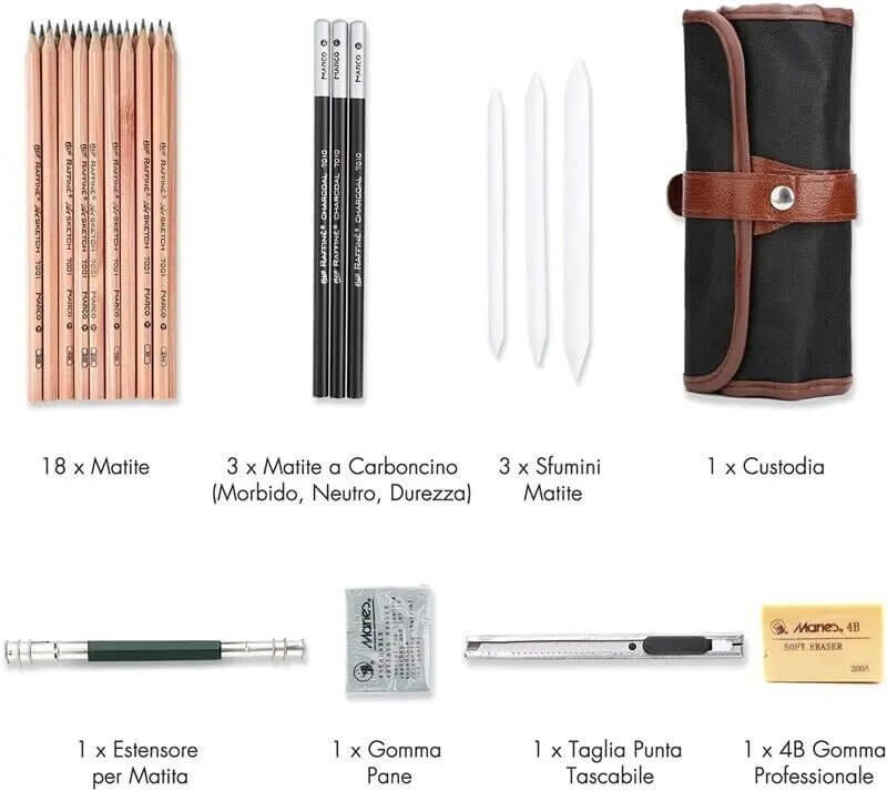 Esquisse au crayon et croquis artistiques