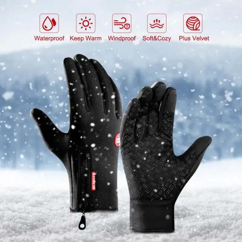 Guantes térmicos impermeables
