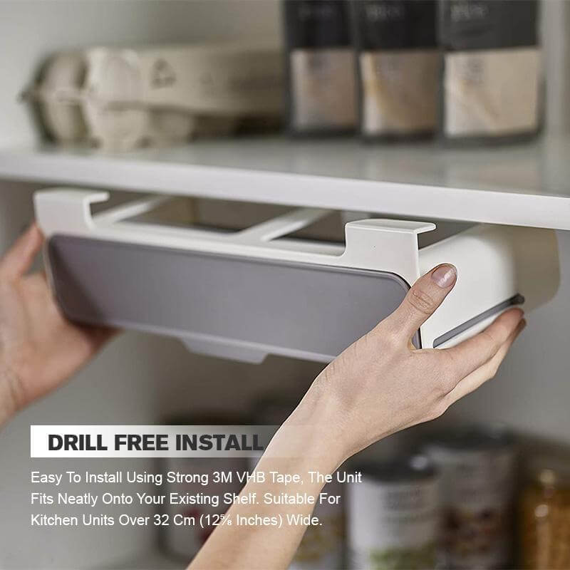Kitchen Self-Adhesive Wall-Mounted Spice Organizer - 11 Étoiles