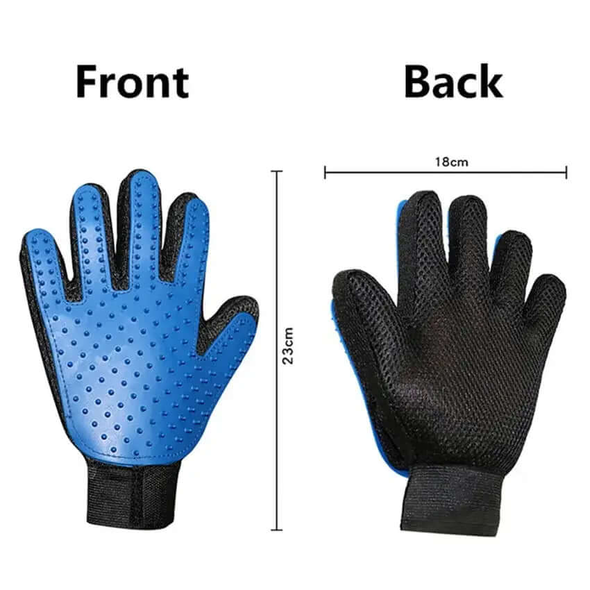 Gants de toilettage pour animaux de compagnie