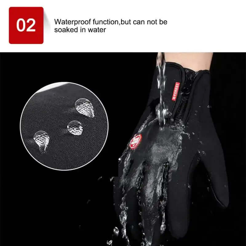 Guantes térmicos impermeables