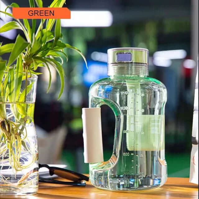 Botella de agua deportiva portátil rica en hidrógeno