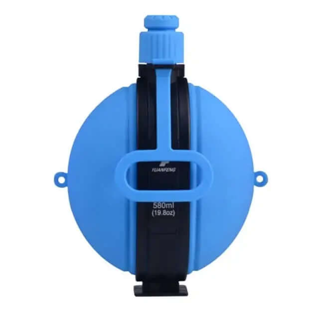 Botella de agua plegable