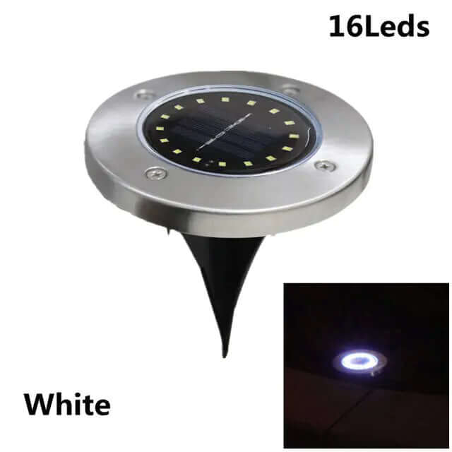 Lámpara solar LED para exteriores