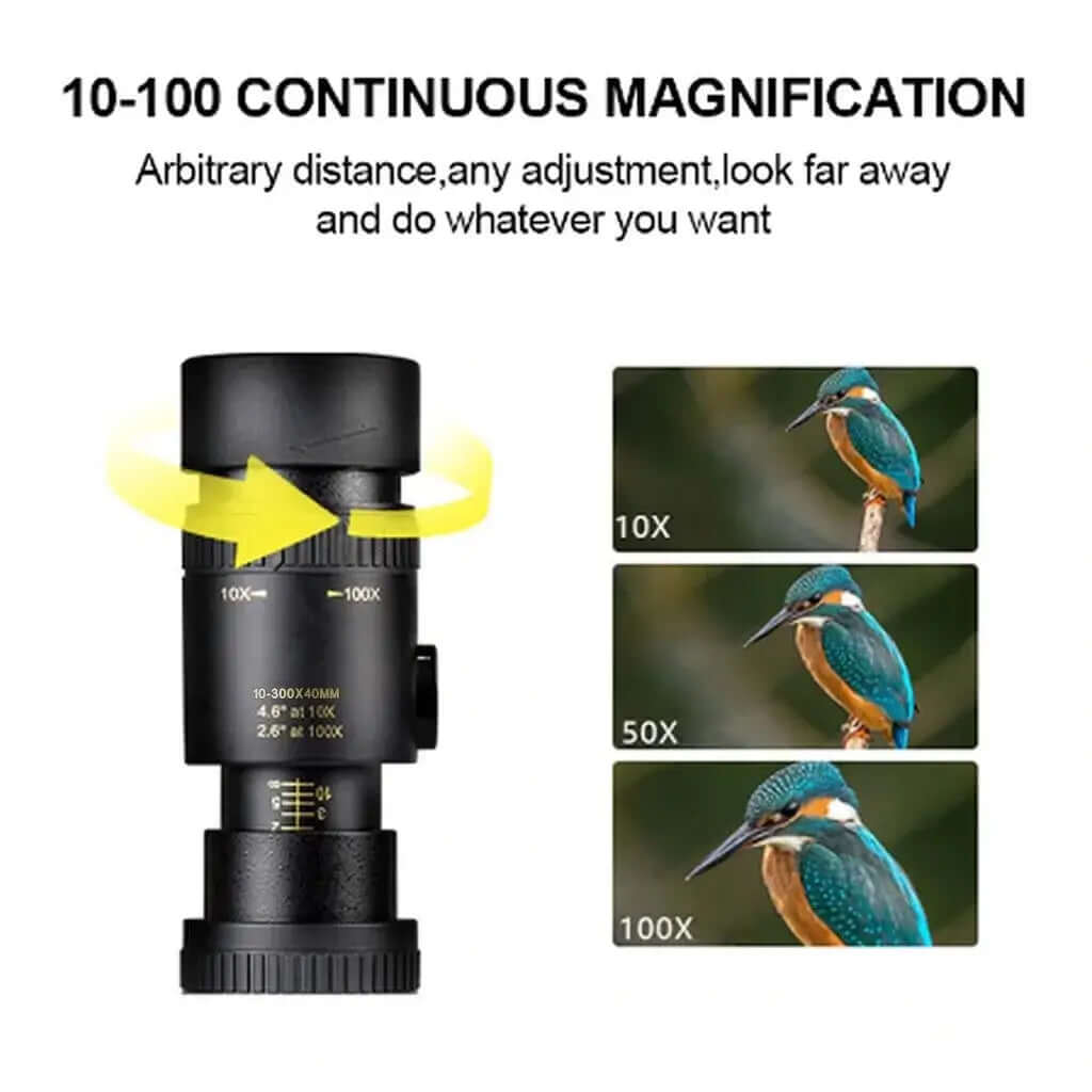 Télescope monoculaire à zoom téléobjectif