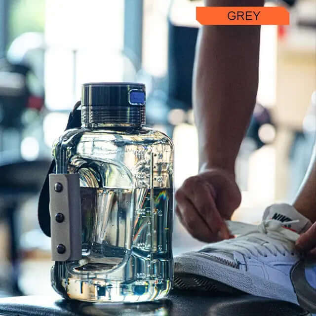 Botella de agua deportiva portátil rica en hidrógeno