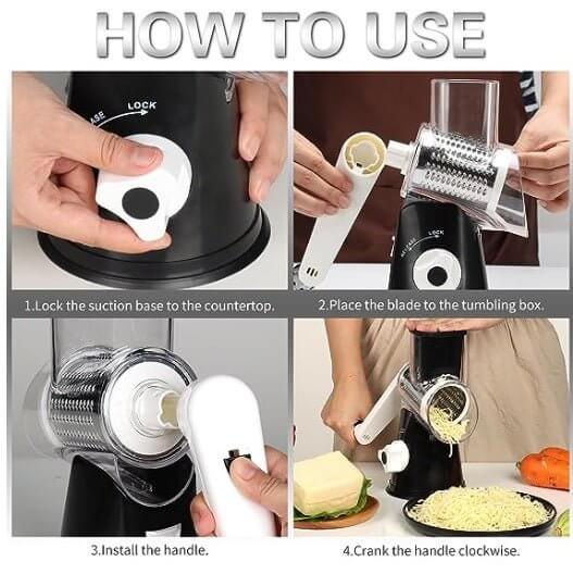 Kitchen Manual Grater - 11 Étoiles