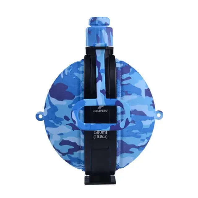 Botella de agua plegable