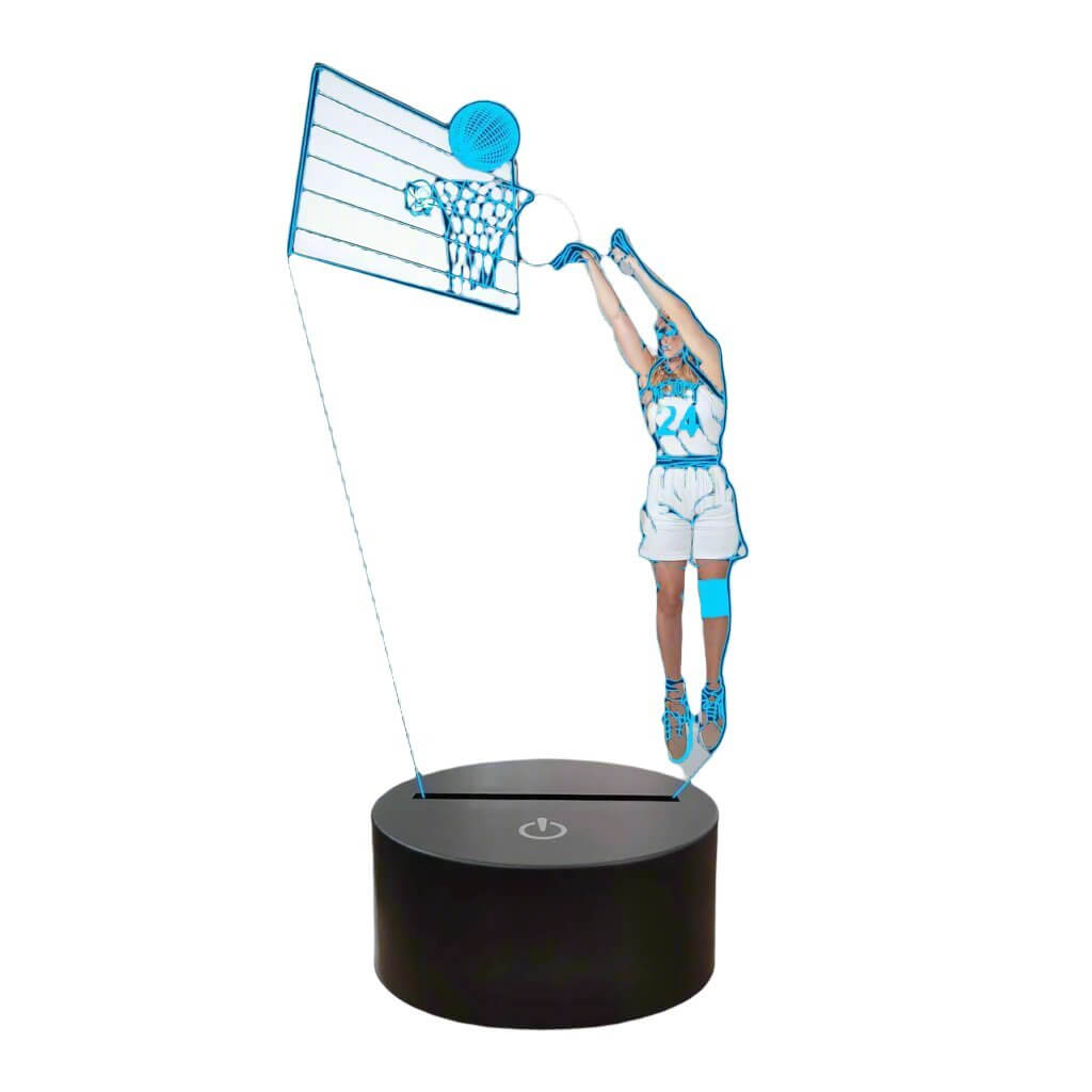 Basketball 3D Lamp - 11 Étoiles