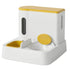 This Automatic Cat Feeder & Water Dispenser features a dual-bowl design, offering a convenient and hygienic way to ensure your furry friend stays well-fed and hydrated.