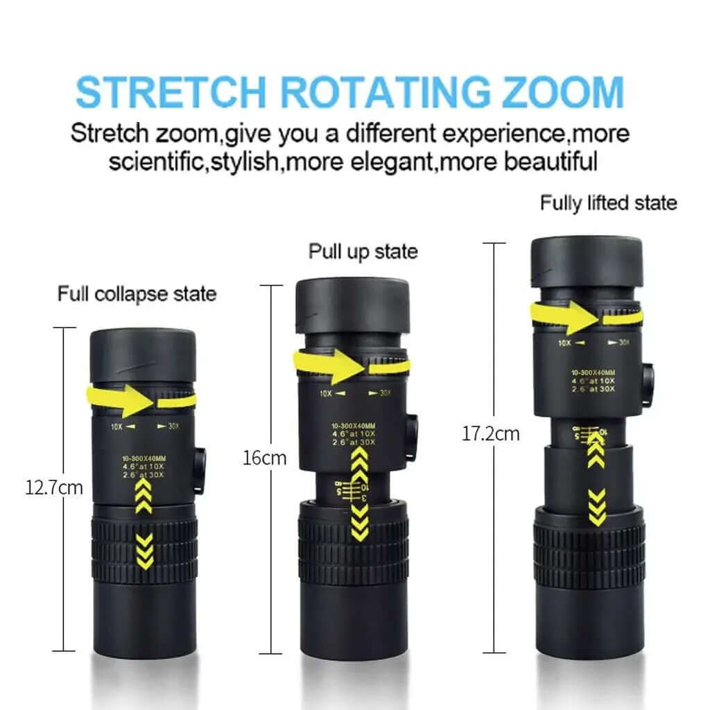 Télescope monoculaire à zoom téléobjectif