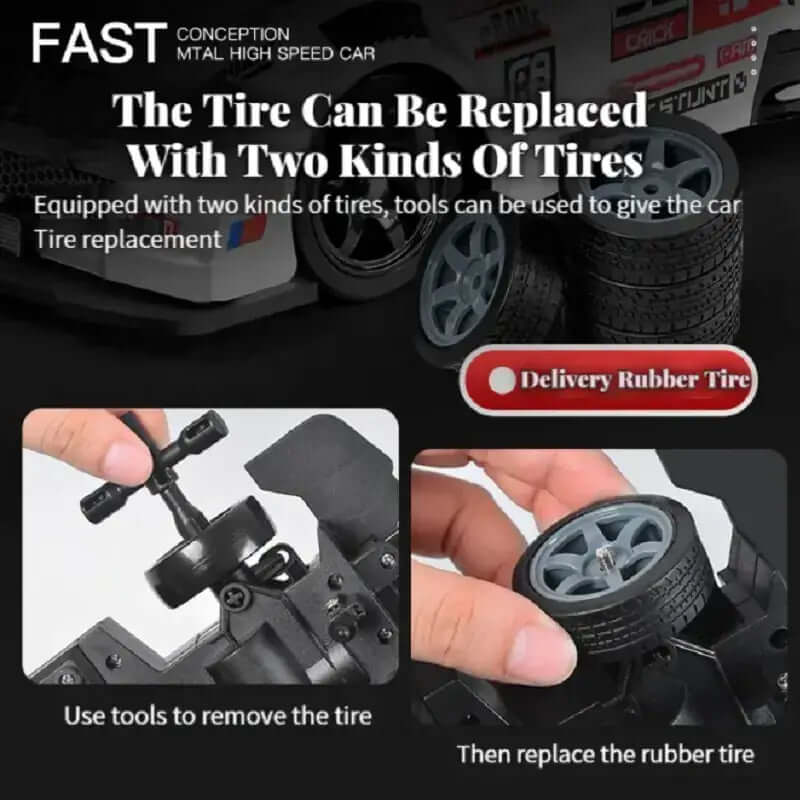 Coche de carreras de drift con control remoto