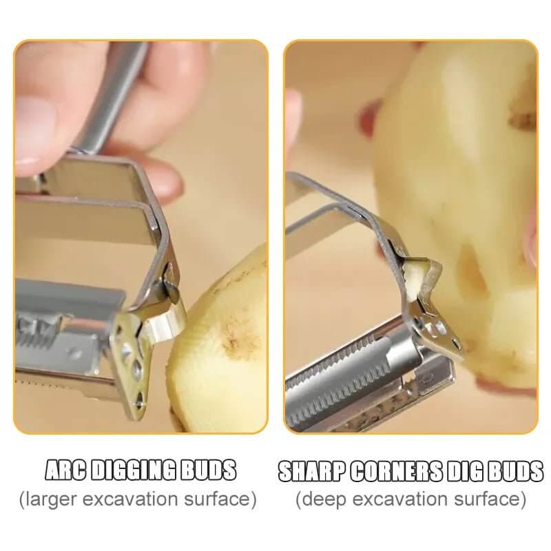Stainless Steel Kitchen Vegetable Peeler - 11 Étoiles