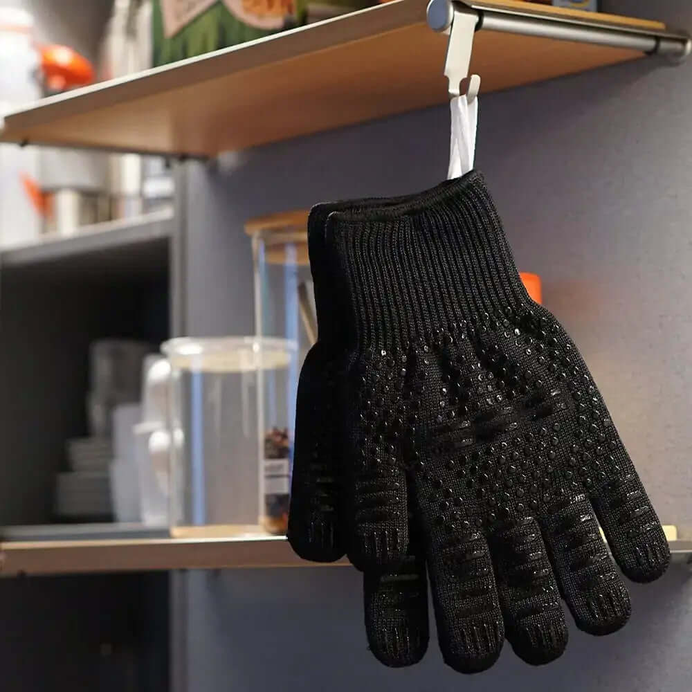 Guantes para barbacoa resistentes a altas temperaturas