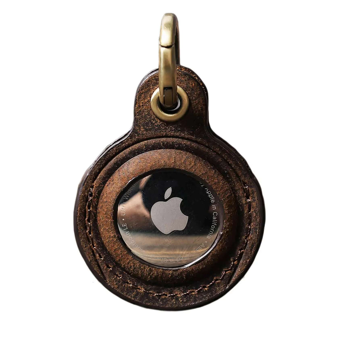 Funda de piel vintage para AirTag