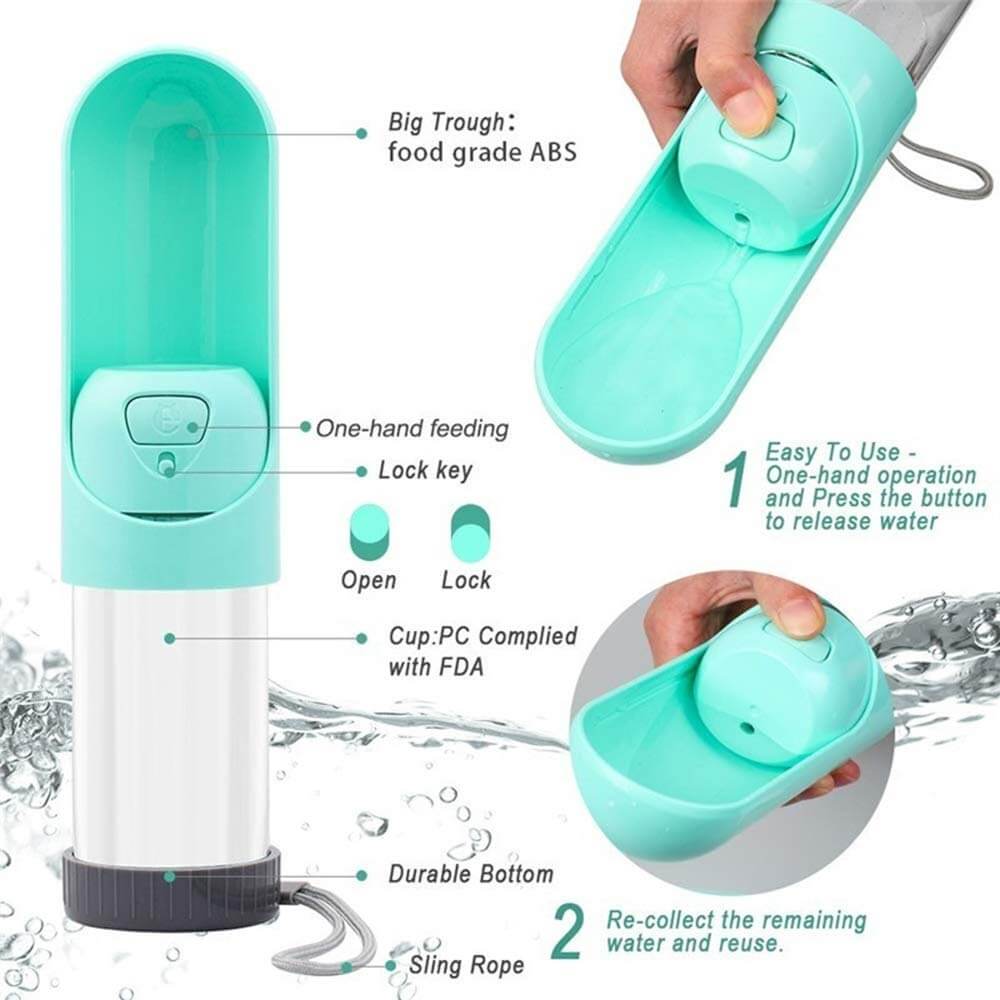 Portable Dog Drinker Bottle - 11 Étoiles