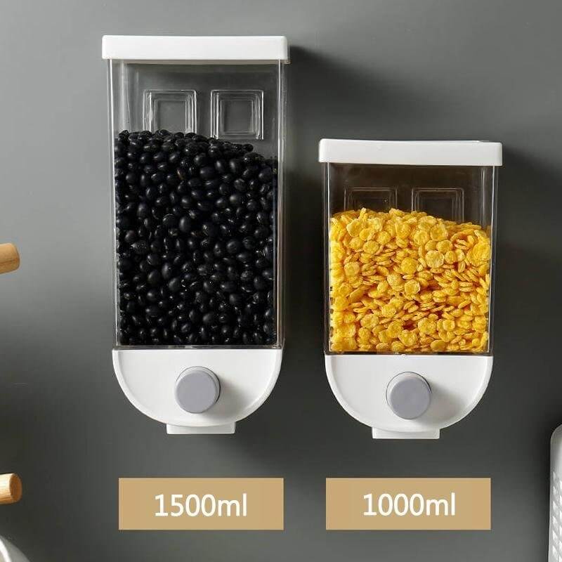 Wall-Mounted Kitchen Multi-Grain Sealed Jars - 11 Étoiles
