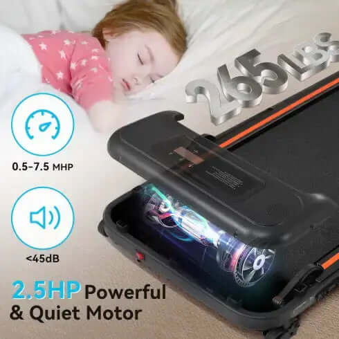 NUEVA cinta de correr plegable debajo del escritorio para el hogar y la oficina