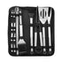 Stainless Steel BBQ Tools Set - 11 Étoiles