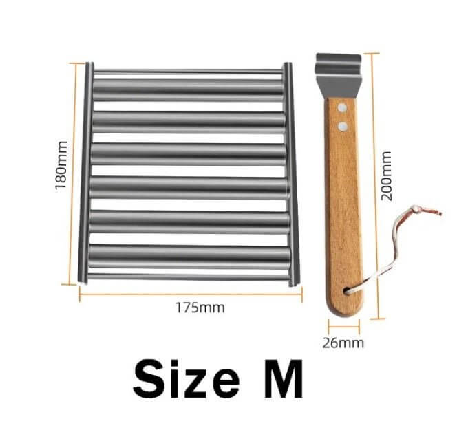 Stainless Steel Hot Dog Roller - 11 Étoiles
