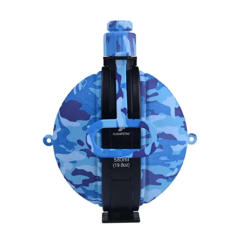 Botella de agua plegable