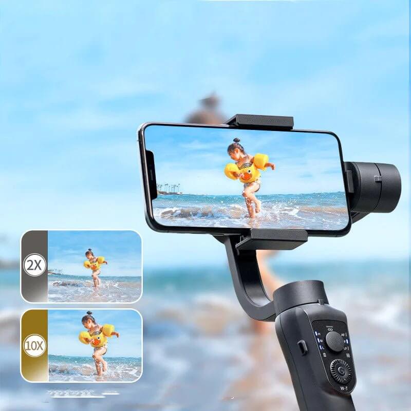 Mobile Phone Stabilizer Smart Anti-Shake Handheld Gimbal - 11 Étoiles