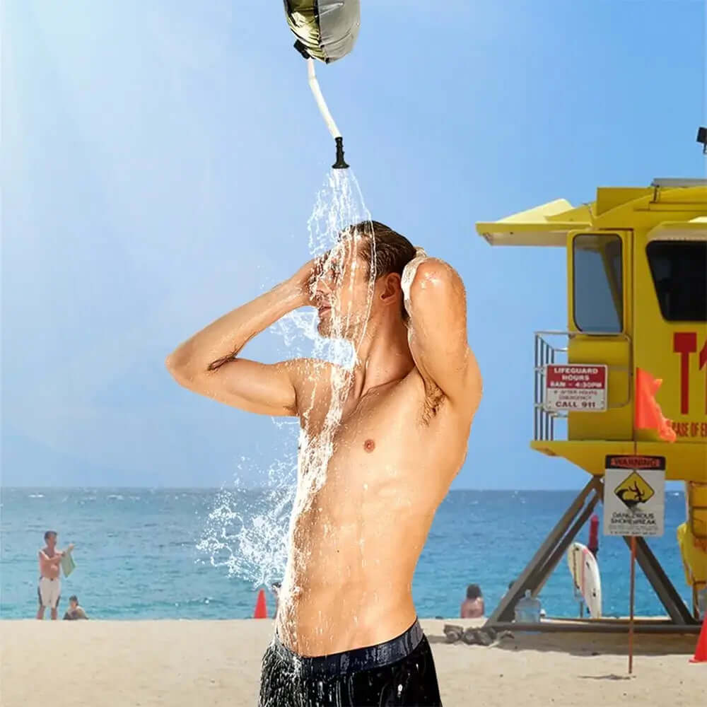 Bolsa de agua con energía solar