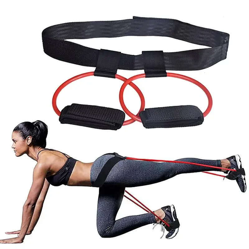 Fitness resistance bands for versatile workouts, ideal for strength training, stretching, and rehabilitation exercises.