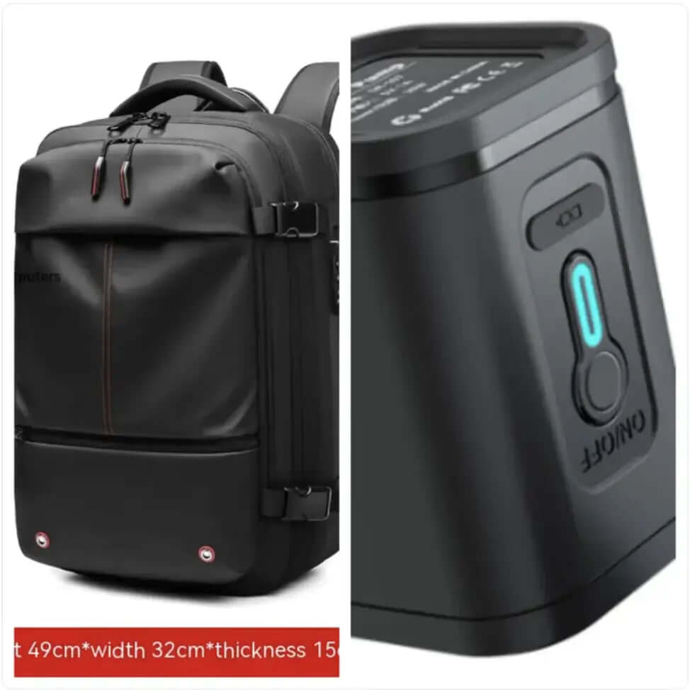 Sac à dos de voyage multifonctionnel pour homme avec compartiment pour ordinateur portable