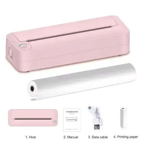 Portable A4 Wireless Thermal Printer