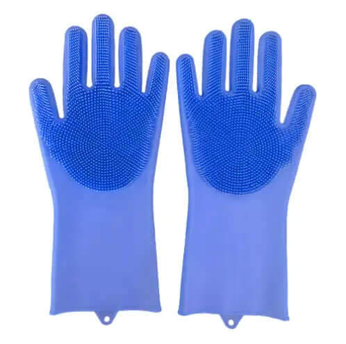 Silicone Dish Scrubber Pair