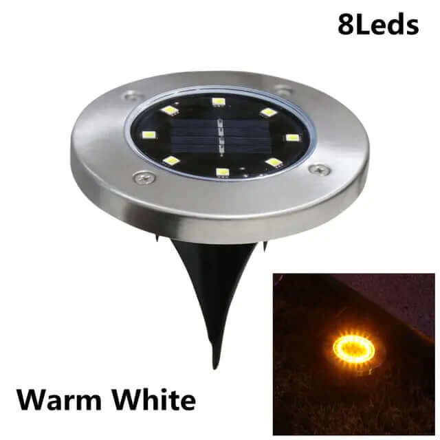 Lámpara solar LED para exteriores