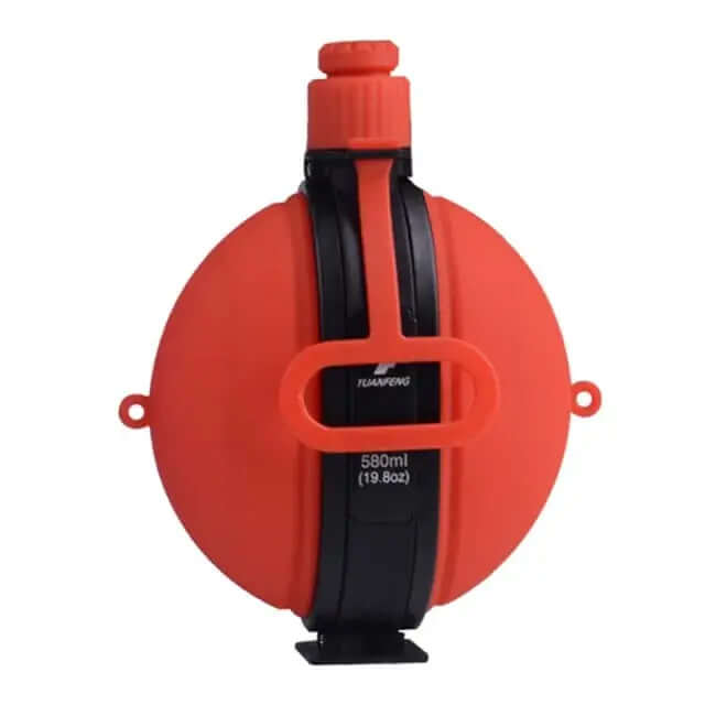 Botella de agua plegable