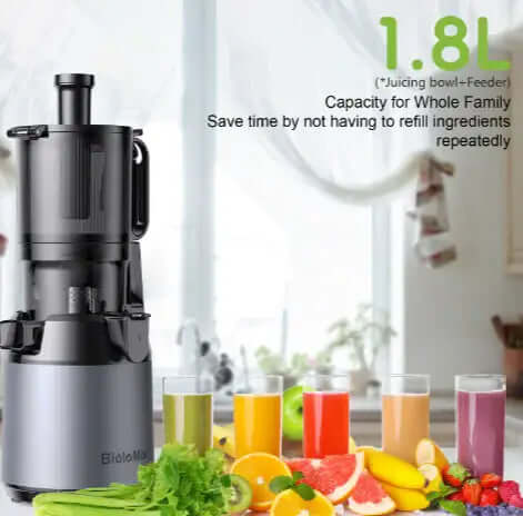 Wide-Mouth High-Capacity Juicer – Durable Design with Premium Materials